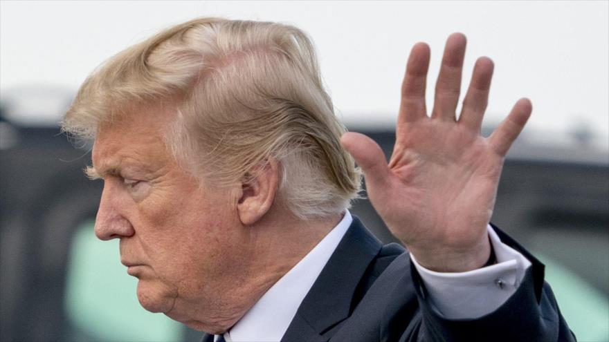 El presidente de EE.UU., Donald Trump, en West Palm Beach, 2 de marzo de 2018.