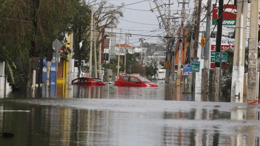 Inundaciones en Puerto Rico causadas por el huracán María, septiembre de 2017.