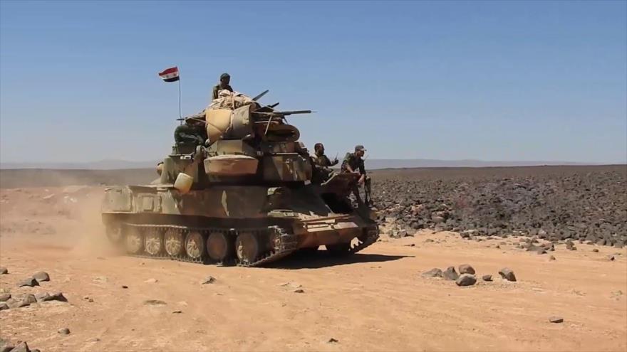 Ejército sirio retoma a Daesh varias presas y colinas de Al-Sweida