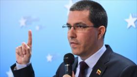 Arreaza condena Grupo de Lima por respaldar ‘terroristas confesos’