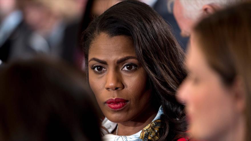 Omarosa Manigault Newman, exasosora del presidente de EE.UU., Donald Trump, en Casa Blanca, 26 de octubre de 2017. (Foto: AFP)