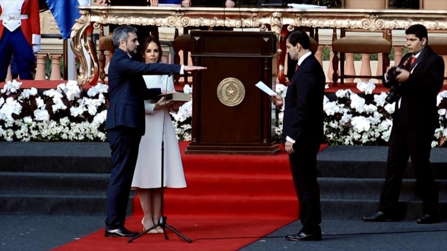 Mario Abdo Benítez asume la Presidencia de Paraguay