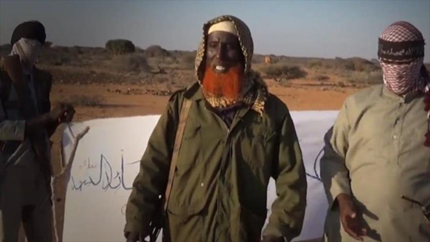 Integrantes del brazo regional del grupo terrorista EIIL (Daesh, en árabe) en Somalia.