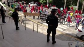 Protestan en Panamá contra posible manipulación de fallos de CSJ