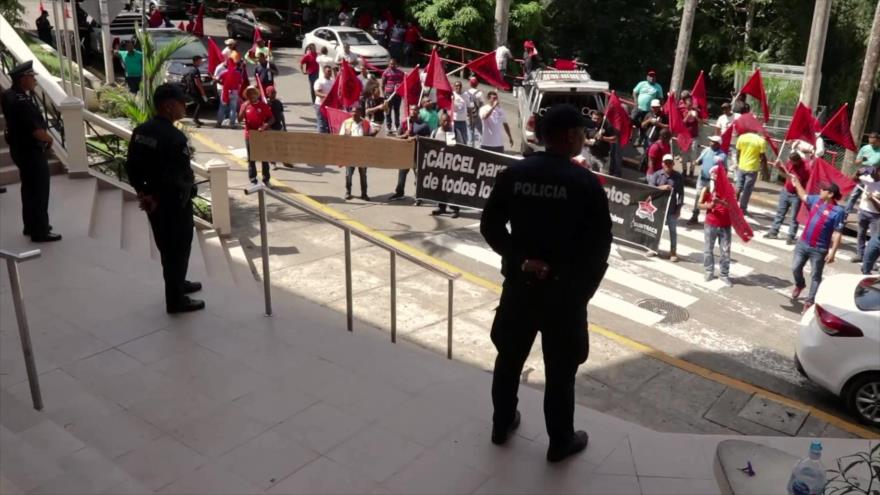 Protestan en Panamá contra posible manipulación de fallos de CSJ