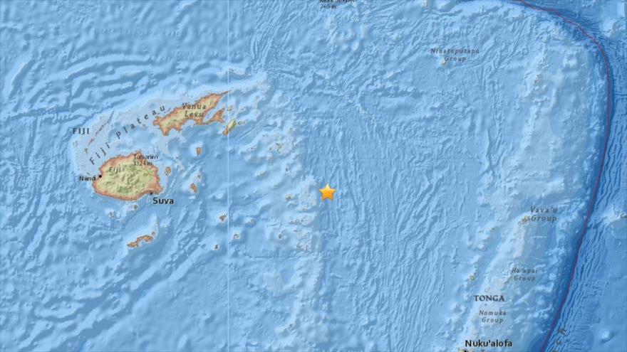 Sismo de magnitud 8.2 sacude a las Islas Fiyi