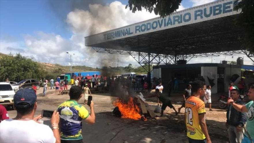 Vídeo: Un grupo de brasileños agrede a refugiados venezolanos