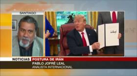 Pablo Jofré: EEUU con sanciones a Irán burla derecho internacional