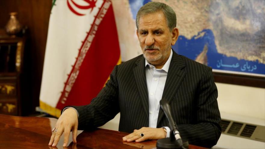 El primer vicepresidente iraní, Eshaq Yahanguiri.