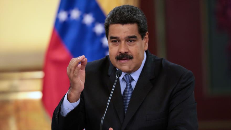 El presidente de Venezuela, Nicolás Maduro, presenta nuevas medidas económicas, durante un discurso en Caracas, 17 de agosto de 2018. (Foto:AFP)