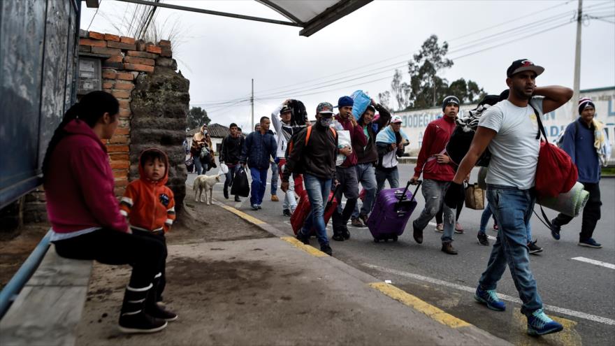 Venezolanos siguen llegando a Ecuador pese a refuerzo de controles | HISPANTV