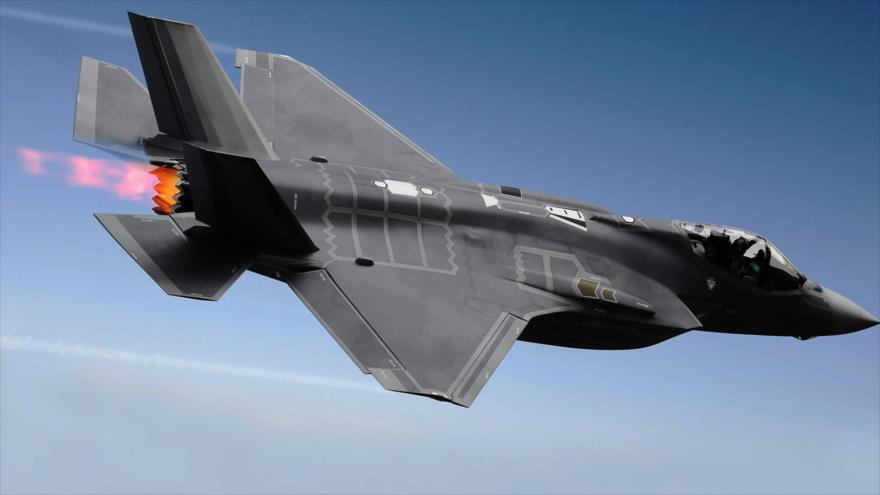 El avión de combate F-35 de fabricación estadounidense.