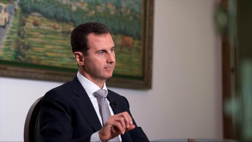 El presidente de Siria, Bashar al-Asad.