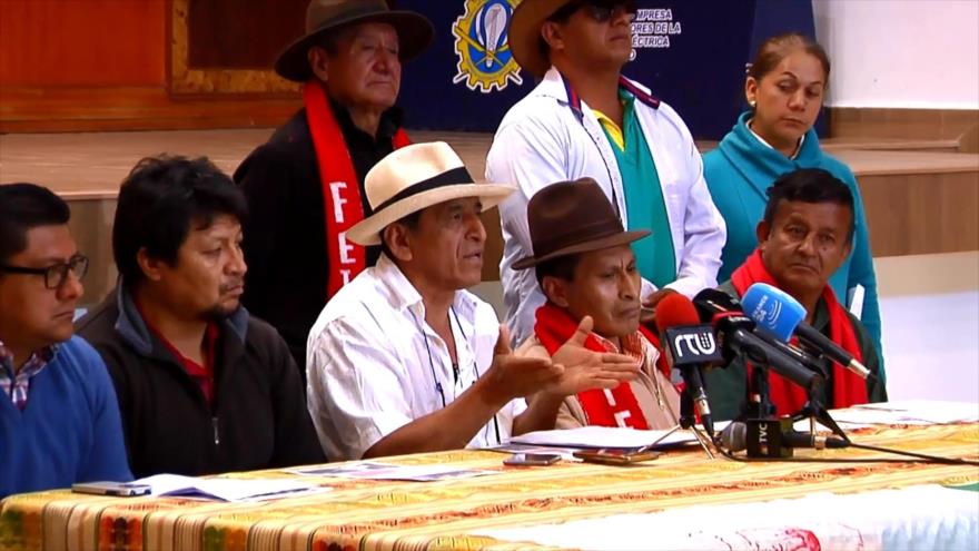 Campesinos ecuatorianos se organizan contra medidas de Moreno