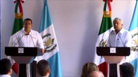 México y Guatemala acuerdan evitar militarización de fronteras 