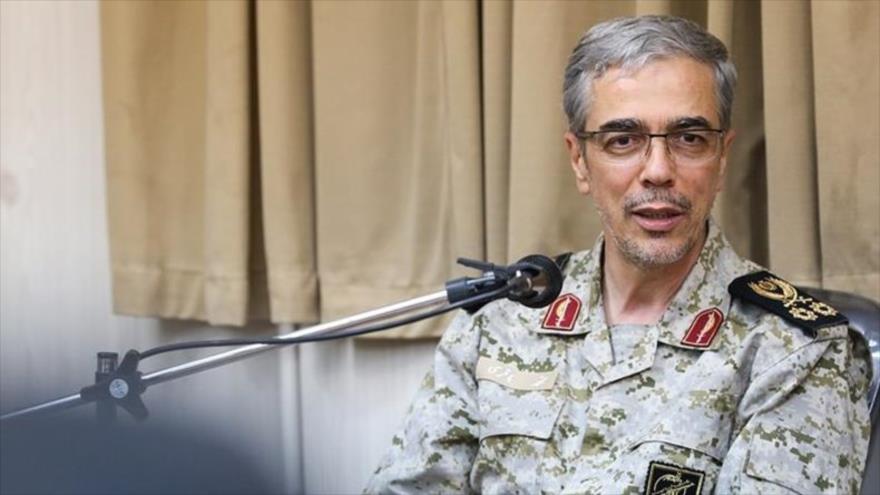 El jefe del Estado Mayor de las Fuerzas Armadas iraníes, el general de división Mohamad Hosein Baqeri.