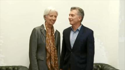 Peso argentino se desploma tras anuncio de Macri sobre FMI