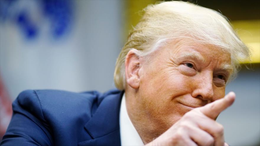 El presidente de EE.UU., Donald Trump, en la Casa Blanca, 29 de agosto de 2018 (Foto: AFP).