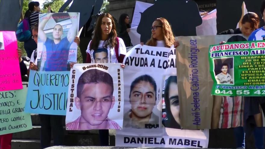 Mexicanos protestan en Día Internacional por los Desaparecidos | HISPANTV