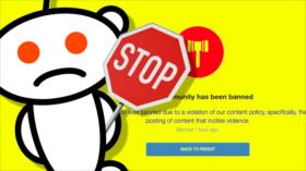 Reddit se une a la campaña de censuras contra Irán