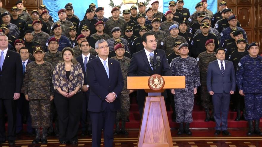 El presidente de Guatemala decide no prorrogar más a CICIG