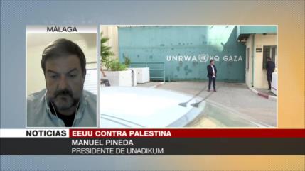 Manuel Pineda: Trump busca que el pueblo palestino desaparezca