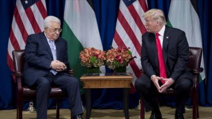 Trump ofrece a Abás plan de confederación Palestina-Jordania