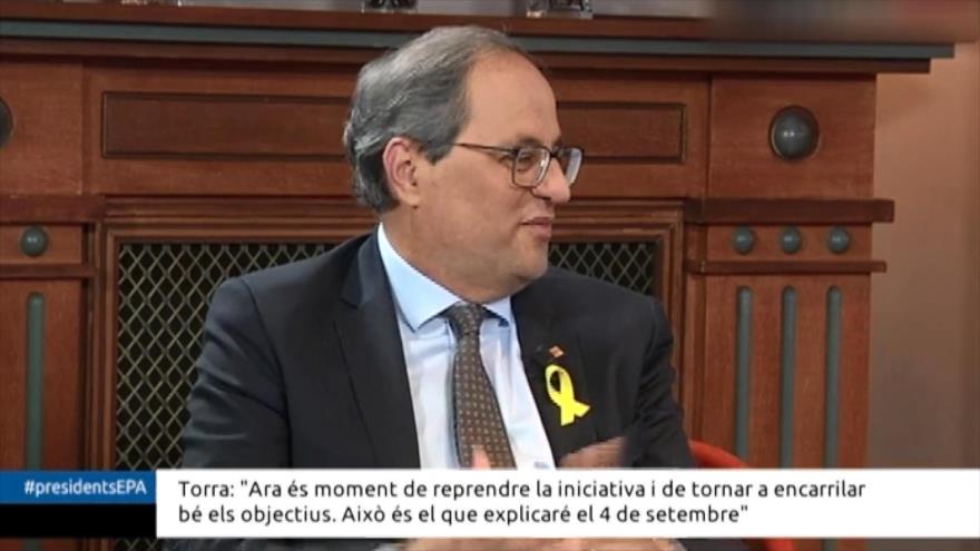 Torra llama a conmemorar aniversario de República el 1 de octubre