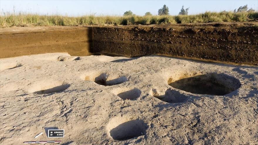 Yacimiento neolítico de Tal al-Samara, en el delta del Nilo (norte de Egipto) (Foto: Ministerio de Antigüedades de Egipto).