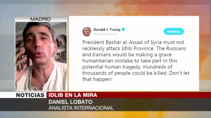 Lobato: EEUU usará a Cascos Blancos para justificar ataque a Siria