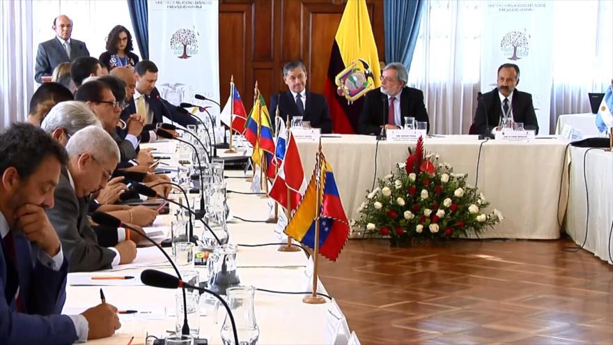 Denuncian reunión diplomática sobre Venezuela en Quito