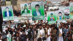 Protestan en Yemen contra crímenes saudíes	