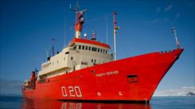 Armada británica intercepta a buque argentino cerca de Malvinas