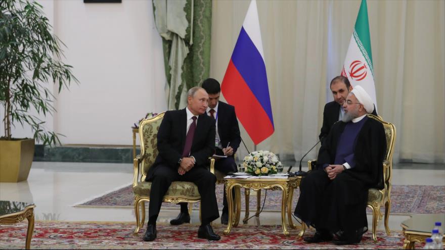 Rohani y Putin coinciden en erradicar el terrorismo en Siria | HISPANTV