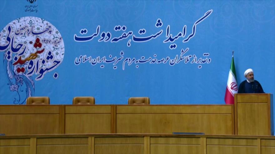 Rohani acusa a EEUU. Israel y Tamimi. España vende armas a Riad