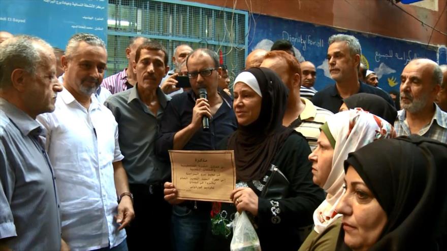 Refugiados palestinos en El Líbano: Única alternativa es el retorno