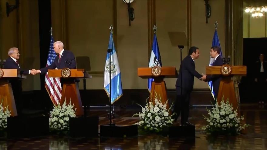 Estados Unidos presiona al Triángulo Norte de Centroamérica