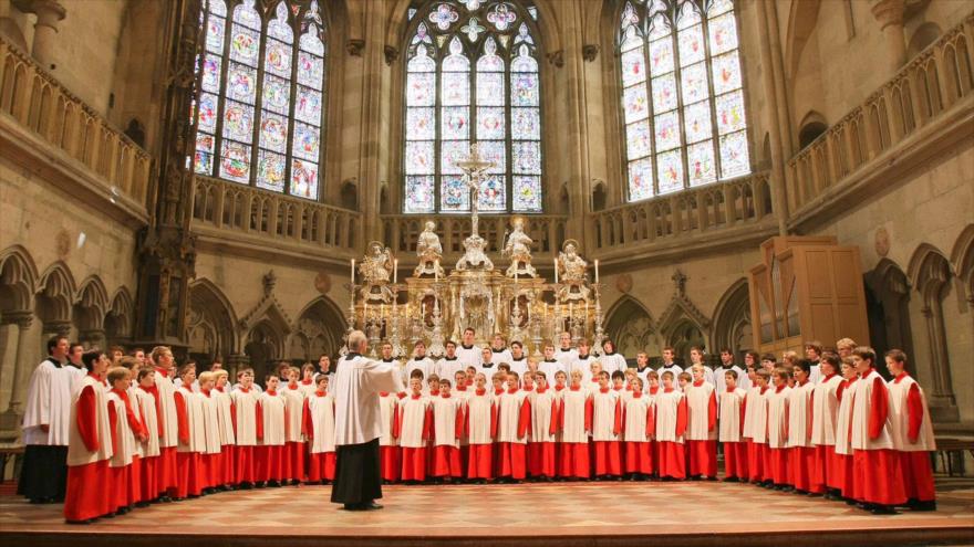 Regensburger Domspatzen o los gorriones de la catedral de Ratisbona, sur de Alemania.