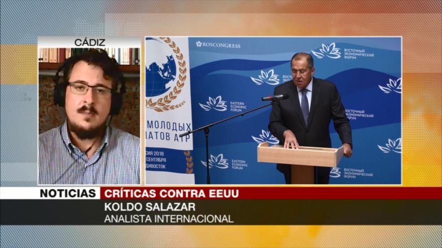 Salazar: Política de sanciones de EEUU acabará con su hegemonía