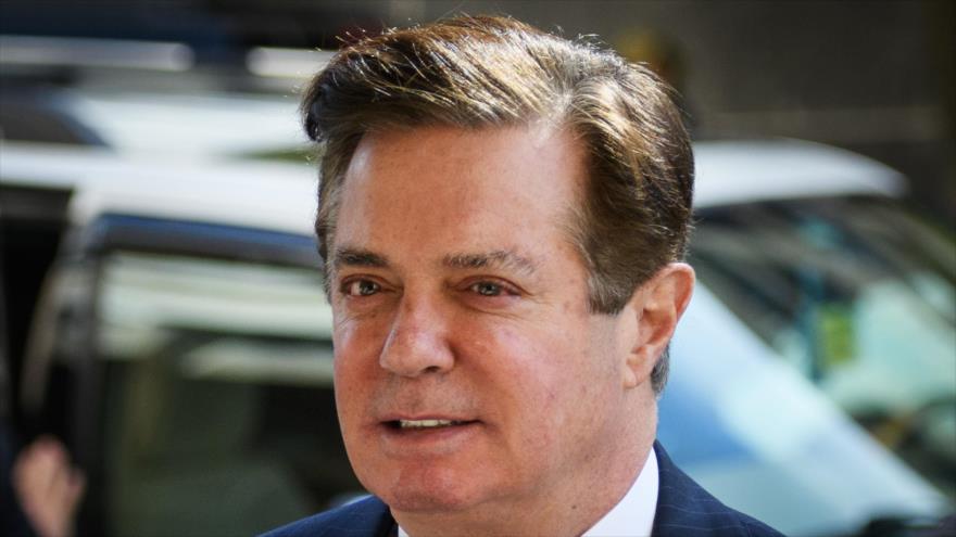 Paul Manafort, exjefe de campaña del presidente de EE.UU., Donald Trump, llegando a una audiencia judicial, 15 de junio de 2018. (Foto: AFP)
