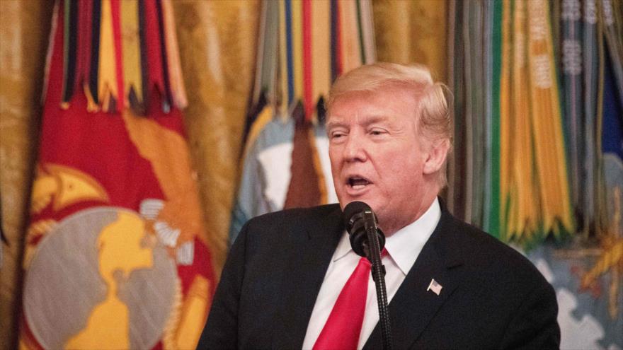 El presidente de Estados Unidos, Donald Trump, Washington D.C., 12 de septiembre de 2018. (Foto: AFP)