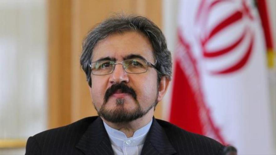 El portavoz del Ministerio iraní de Exteriores, Bahram Qasemi. (Foto:IRNA)