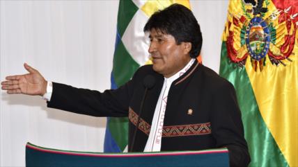 Evo Morales acusa a Chile de querer derrocarlo 
