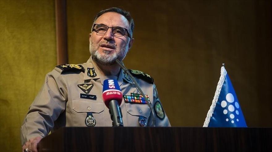El comandante de la Fuerza Terrestre del Ejército iraní, el general de brigada Kiumars Heidari.