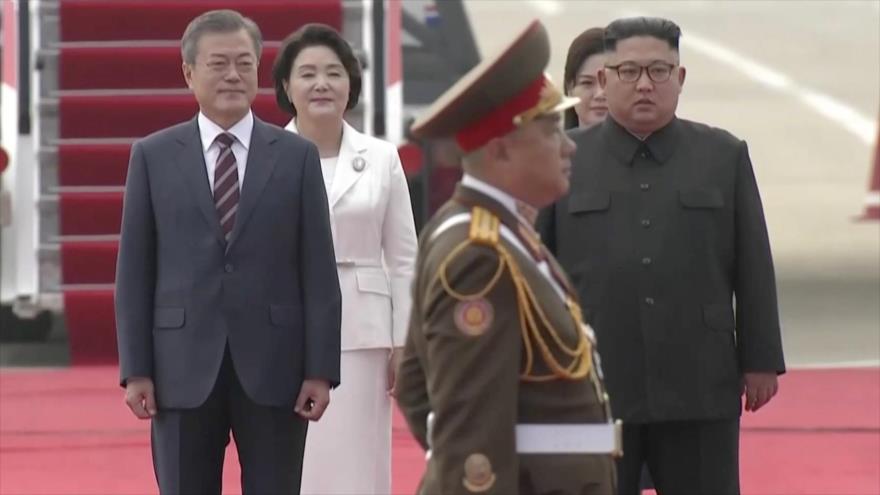 Se celebra la tercera cumbre coreana del año en Pyongyang	