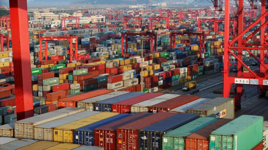 Contenedores en el puerto de Aguas Profundas de Yangshan, en la zona de Libre Comercio de Shanghái, China, septiembre de 2016. (Foto: Reuters)