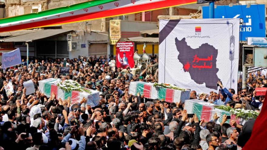 Irán despide a las víctimas del atentado terrorista en Ahvaz