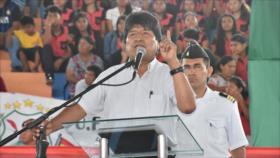 Morales: EEUU busca más el petróleo que la democracia en Venezuela