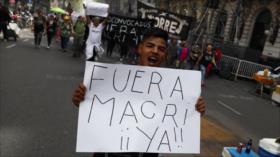 Vídeo: Miles protestan en Argentina contra el “ajuste” de Macri