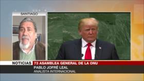 ‘Trump comenta una narrativa absolutamente falsa en la AGNU’